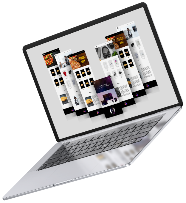 Ecommerce Dashboard Laptop